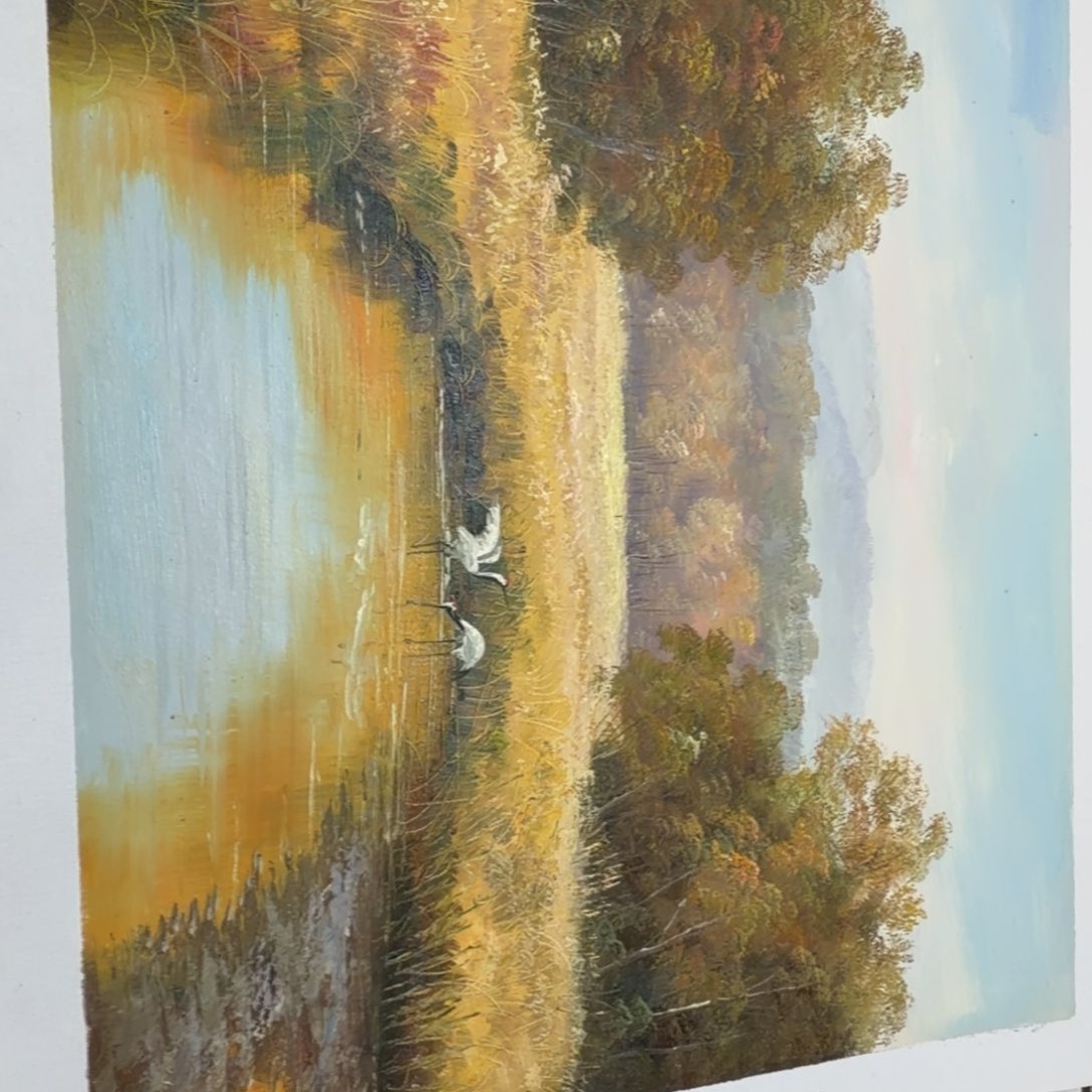 油画在我心里我就是最