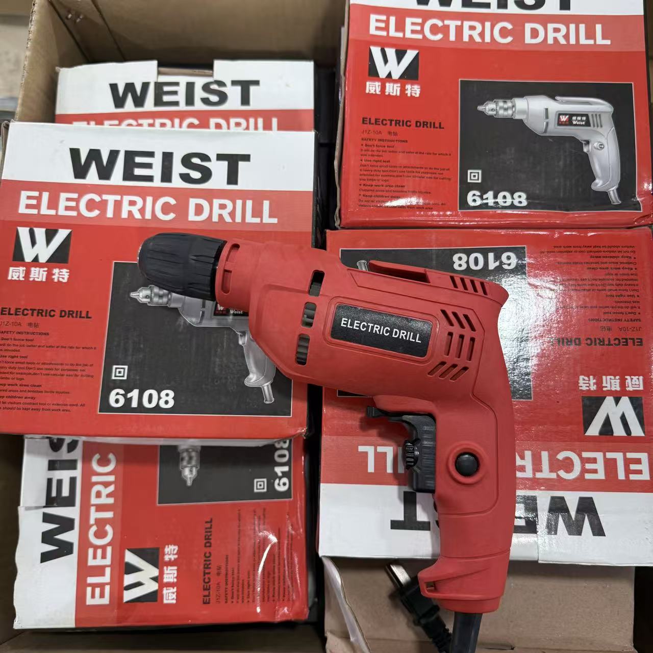 插电式有线多功能手电钻可钻墙打孔螺丝刀工具