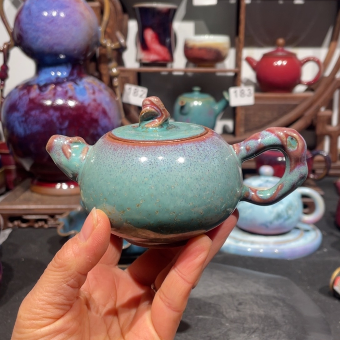 中国神后钧瓷茶器