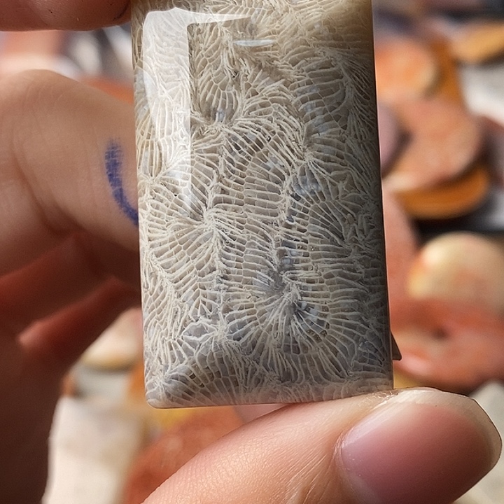 冰***凌硅化玉未镶嵌颈饰
