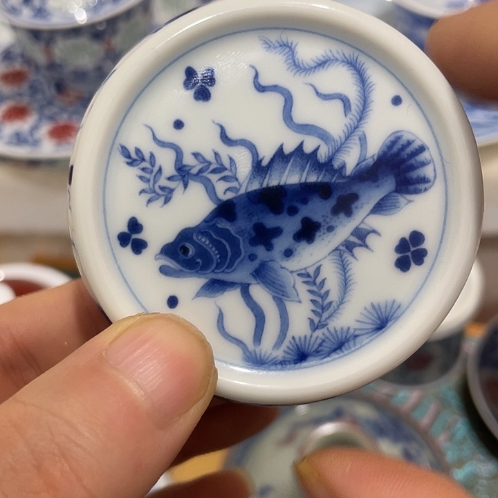 陶摆件景德镇陶瓷主人杯2233