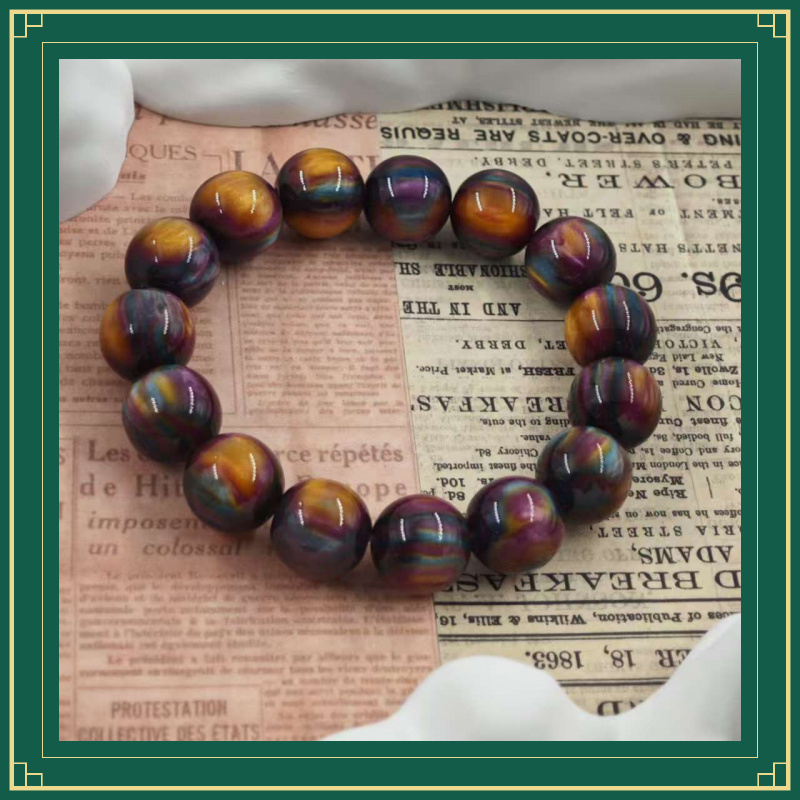 【古典珍藏】三彩糖疗G171时尚潮流精品手串