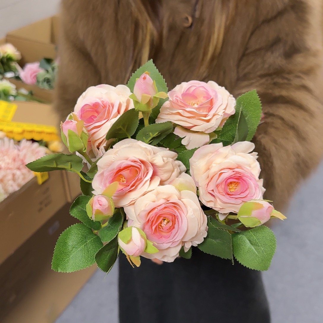 67号「闪购」仿真花，公主请下单