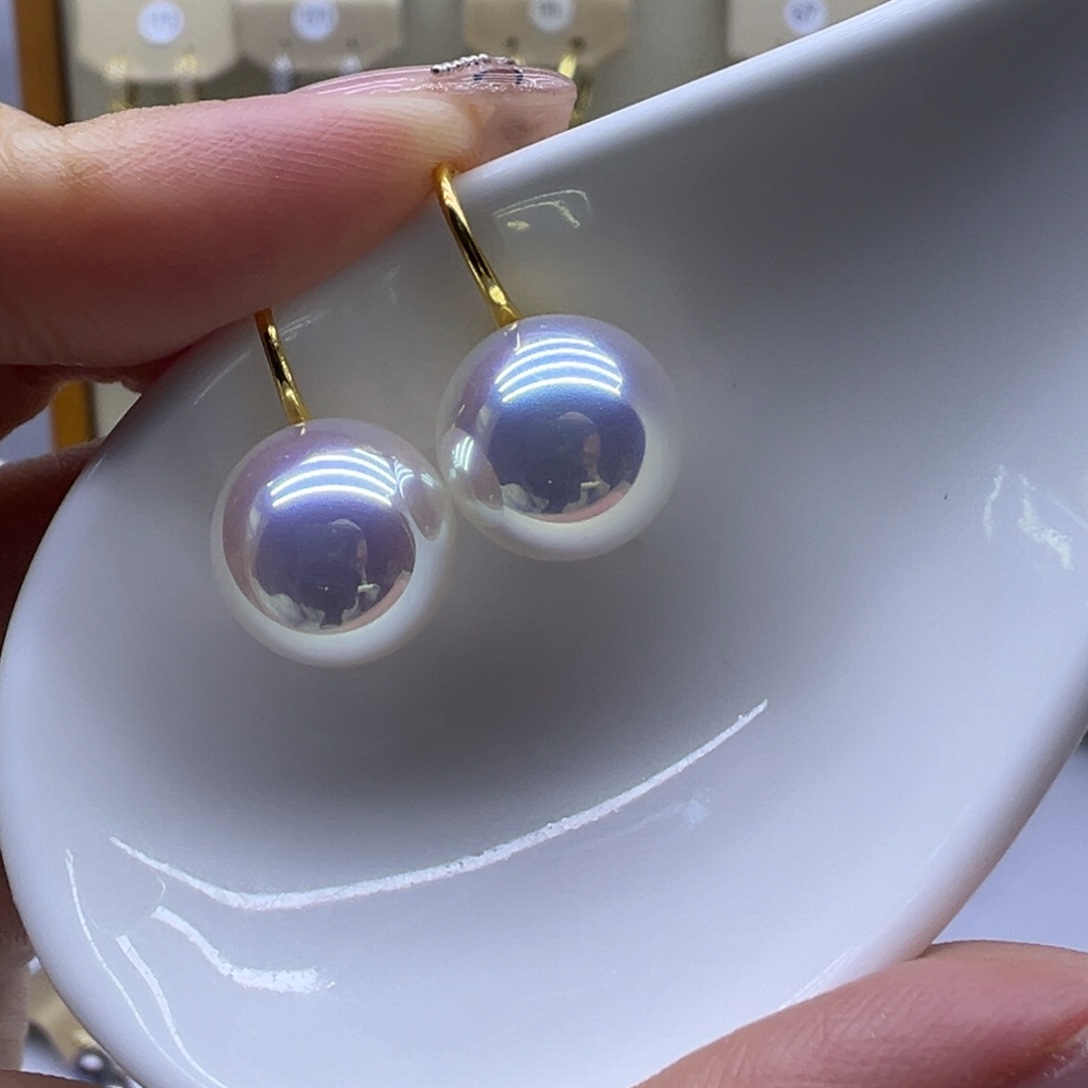 淡水珍珠耳饰未镶嵌