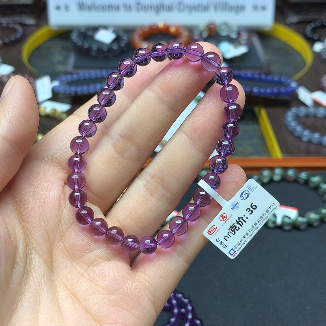 水晶手链未镶嵌手链