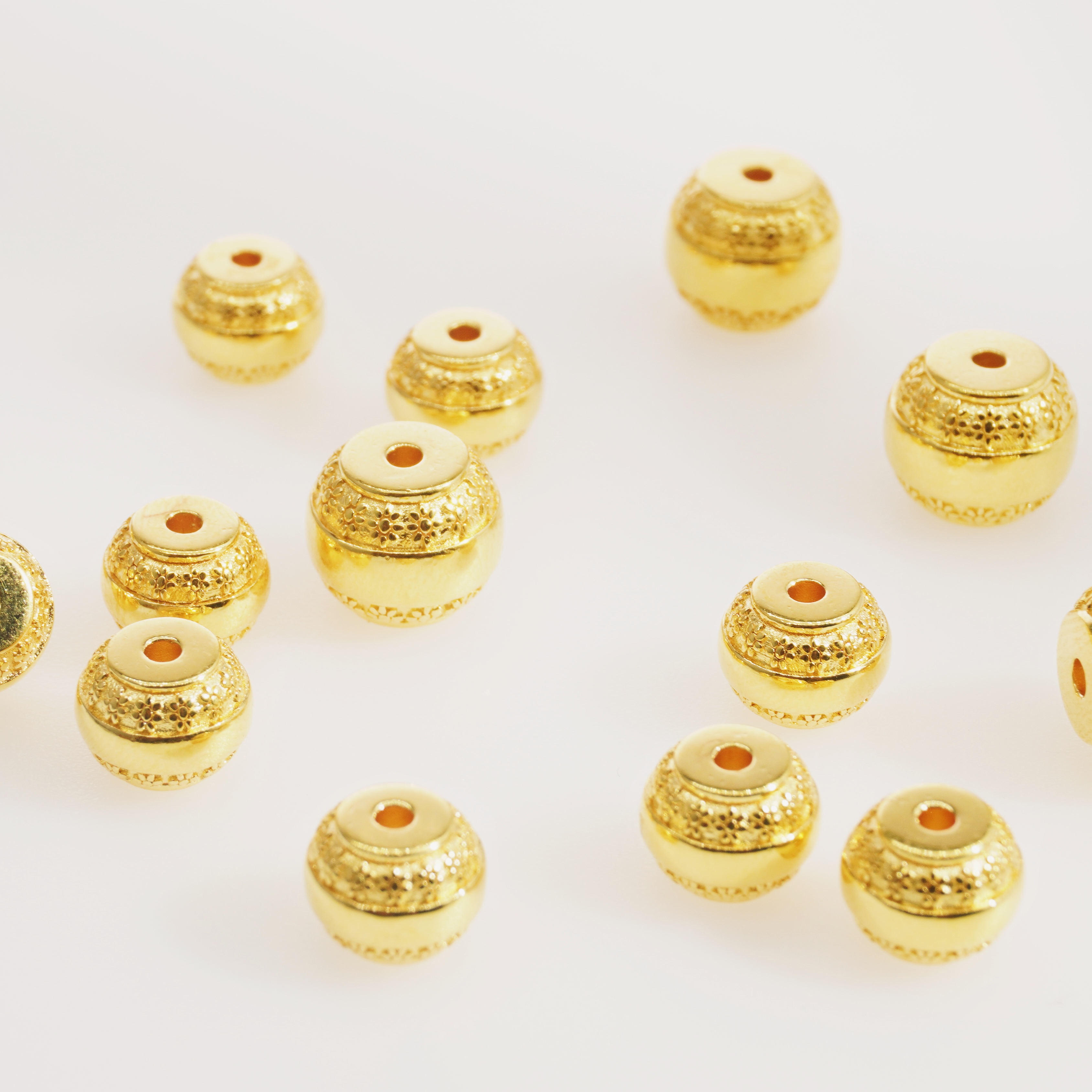 足银手链 FR【太阳花】足银/镀层22k金5D无氰电铸工艺