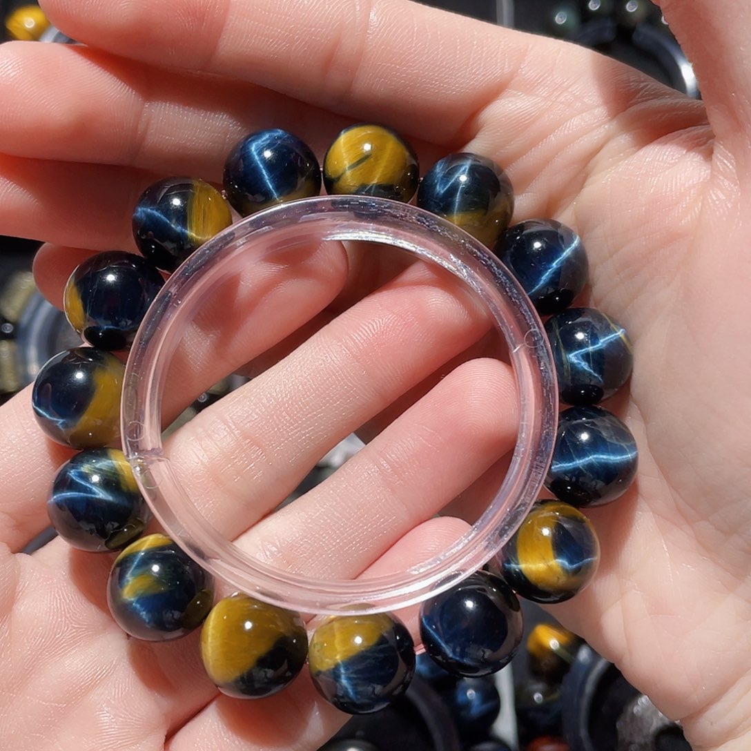 木变石（虎睛石）手链未镶嵌用****0