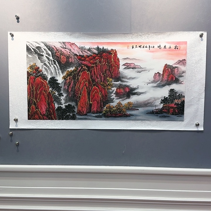 国画书法作品多次参加