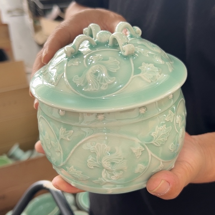 小米茶器龙泉青瓷