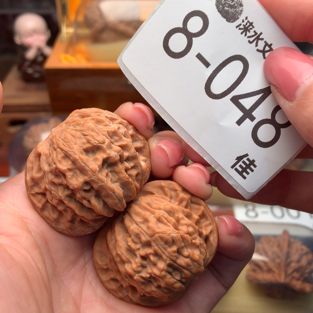 文玩核桃把件39正磨 