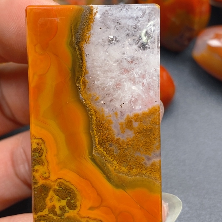 玛瑙/玉髓颈饰未镶嵌A****1