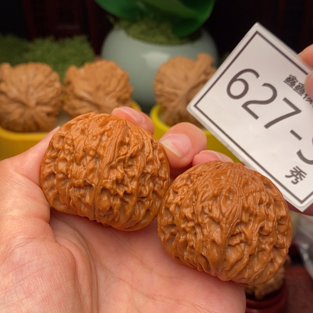 文玩核桃把件正磨42