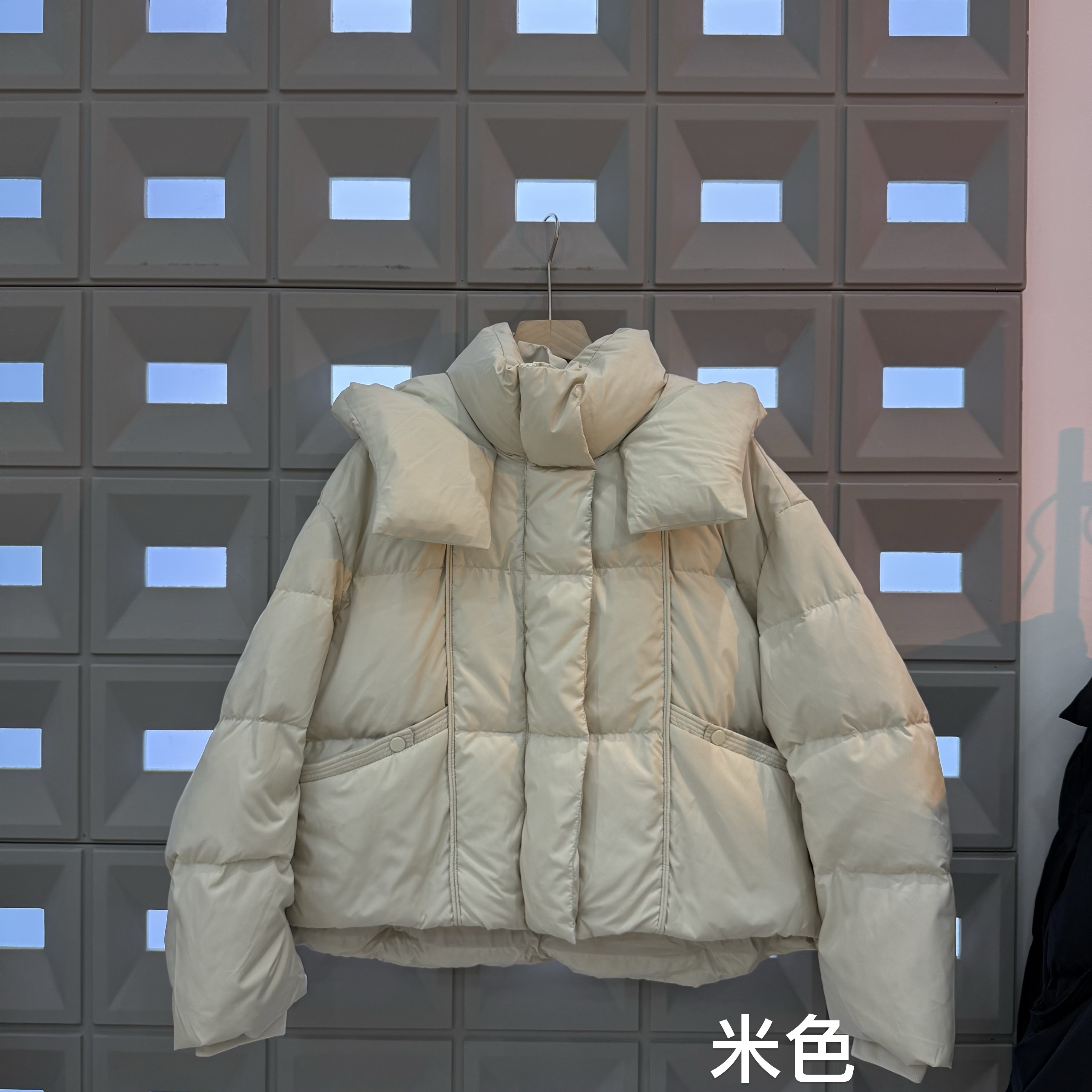 【坦姐严选 实体品质】新款短款小个子羽绒服1428