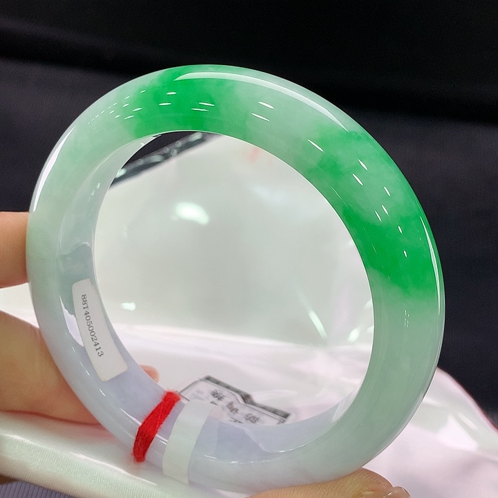 翡翠手镯未镶嵌正圈59.5