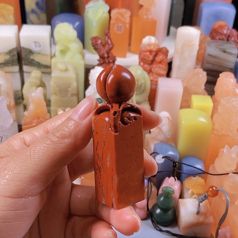 【闪购商品】老挝石青田石雕艺术品