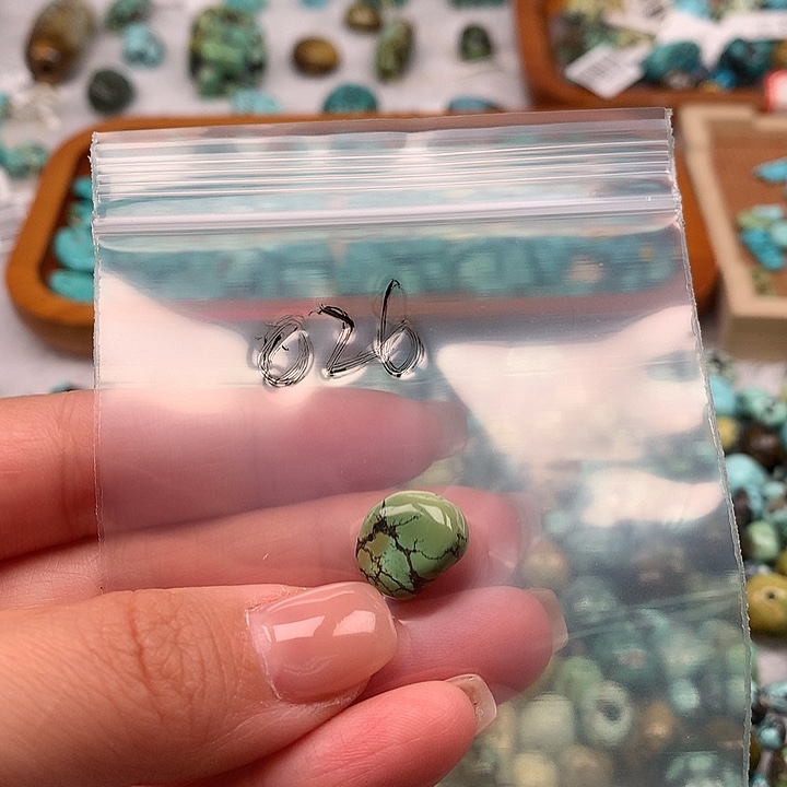 绿松石未镶嵌扣子扣子