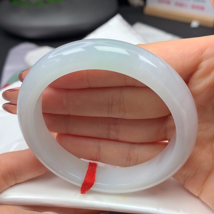 翡翠手镯未镶嵌58正圈