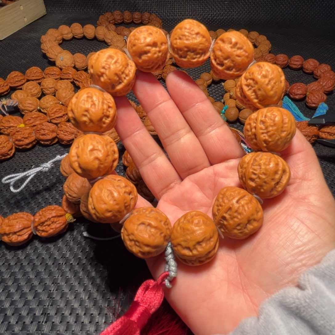 山***意吊坠文玩核桃老款元宝22