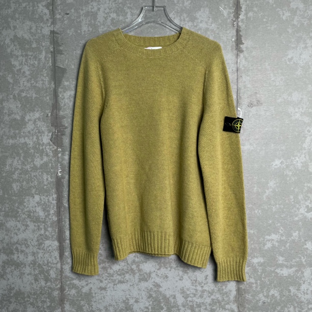 未使用 WE11 DONE L*1/石头岛/纯羊毛毛衣/17582/JP