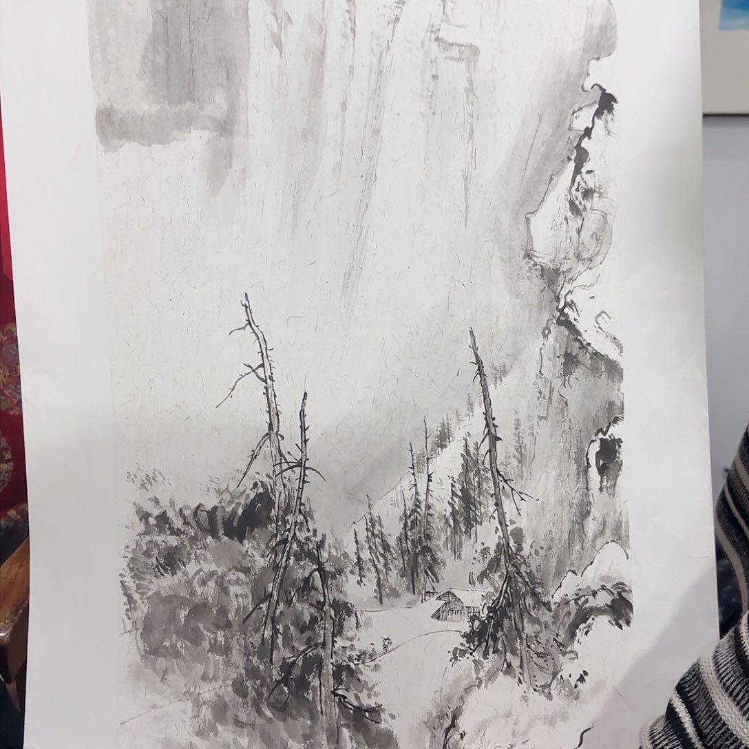 国画张一哲：六届中国当代国画家副主