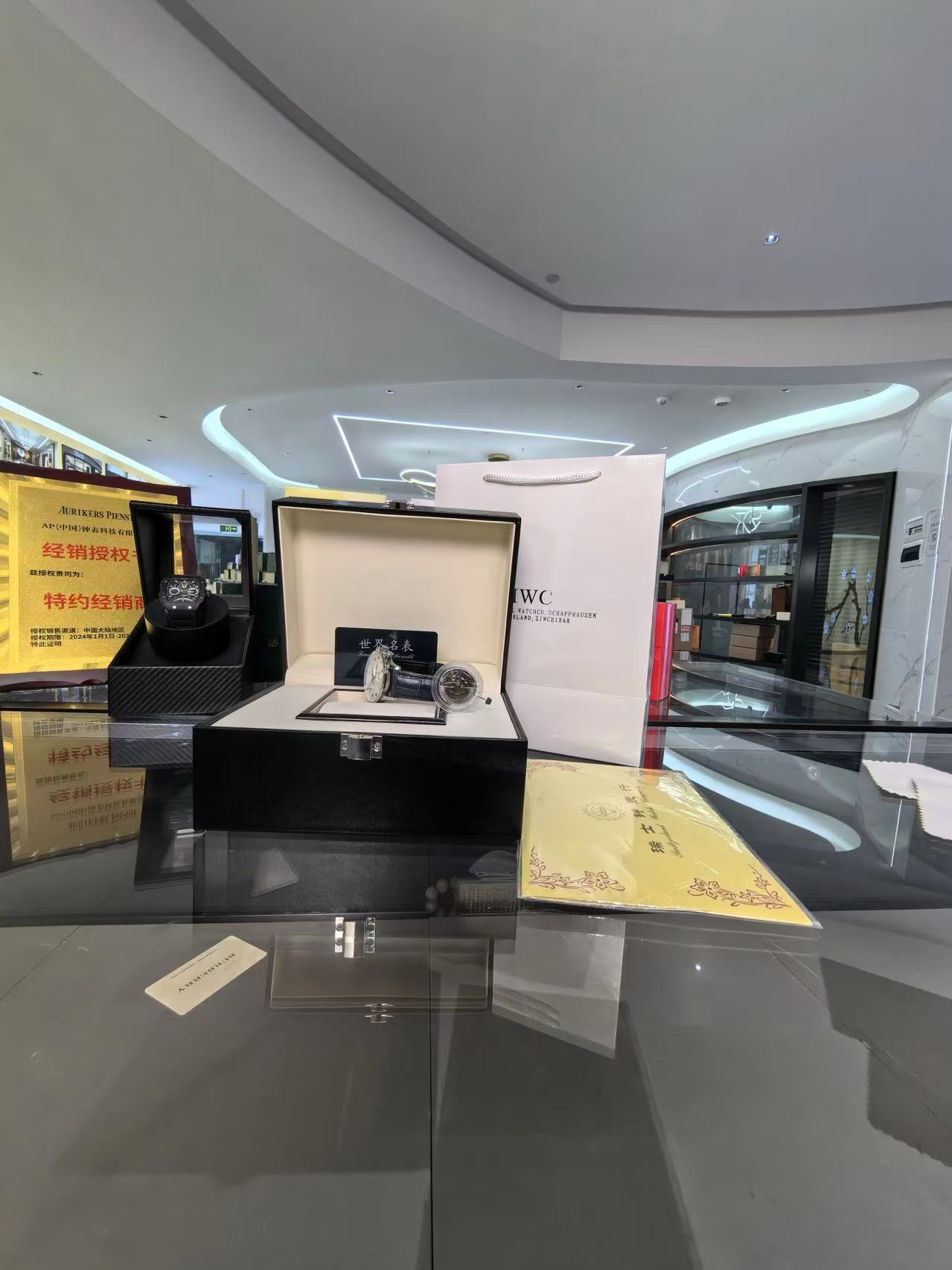 【专柜直发】葡柒系列皮带款精装机芯/时尚潮流/全表配件/整套礼盒