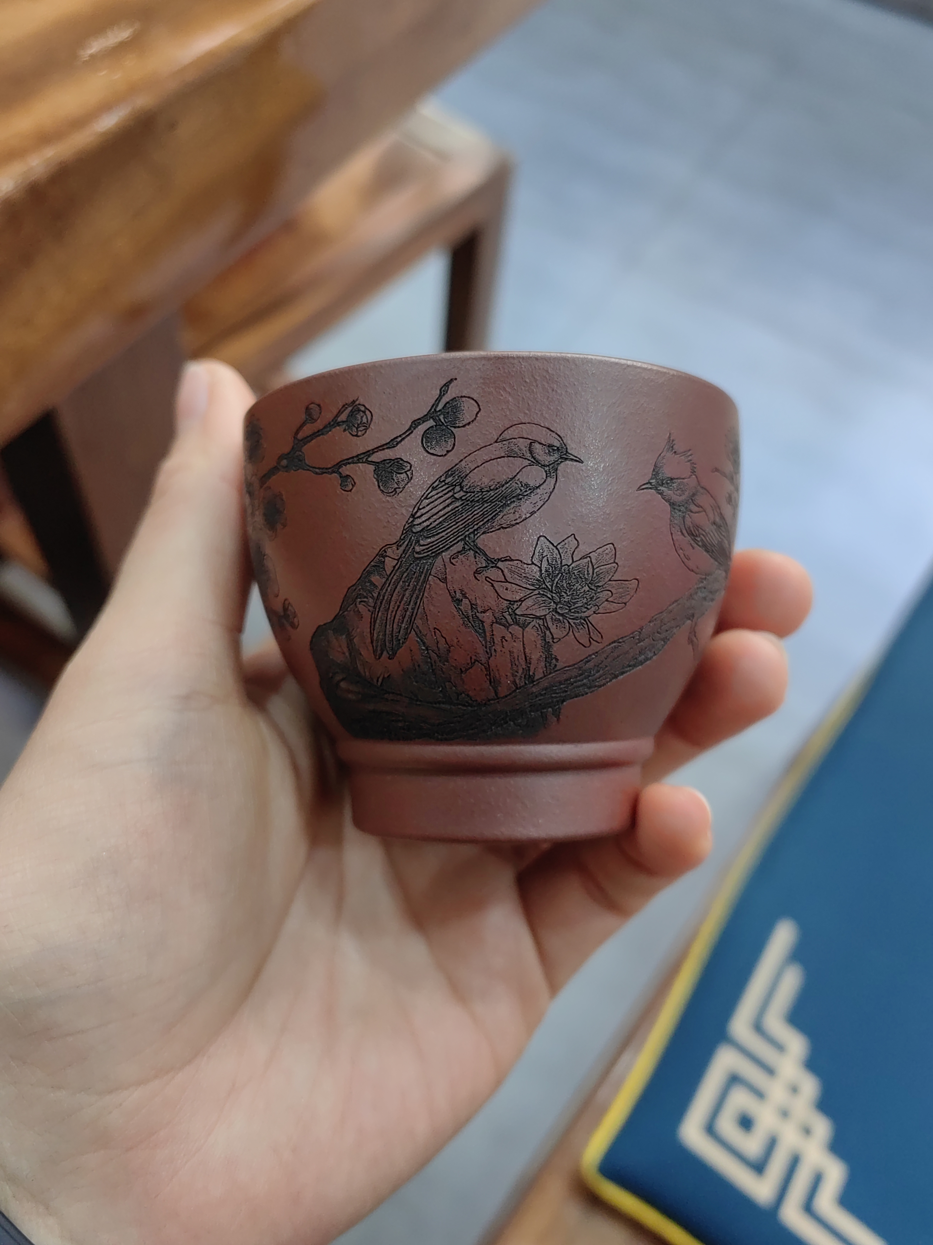 乡宁紫砂 景韵鸿鹄 喜上眉梢