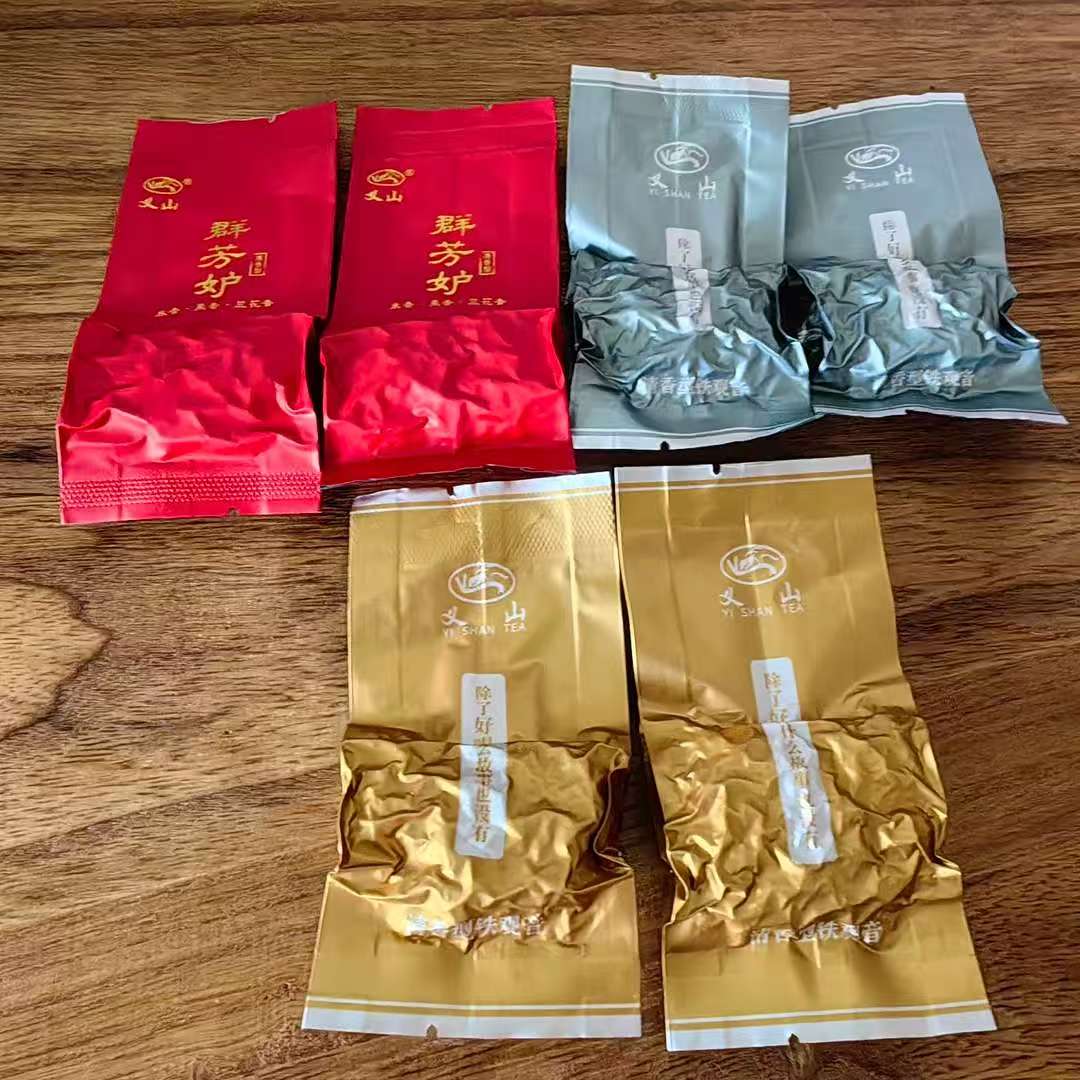 铁观音主流风味品鉴合集兰花香炒米香一罐6泡45克