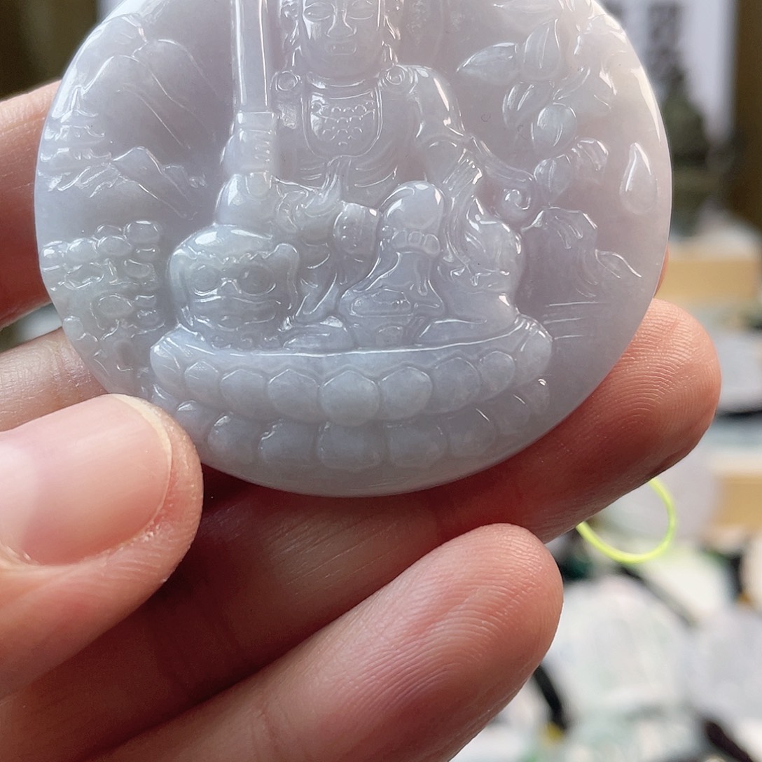 翡翠颈饰未镶嵌0410挂件