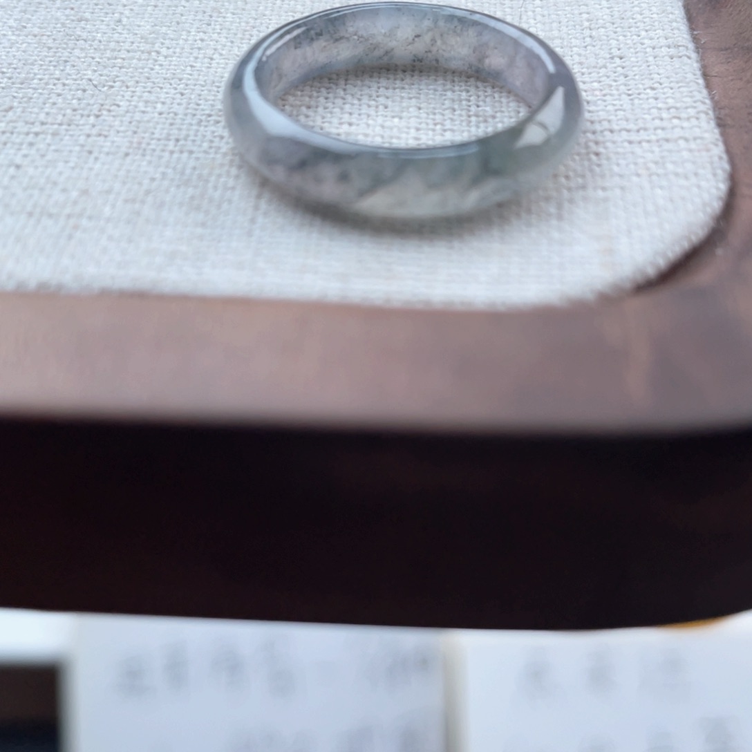 翡翠戒指未镶嵌9 号 港码 12