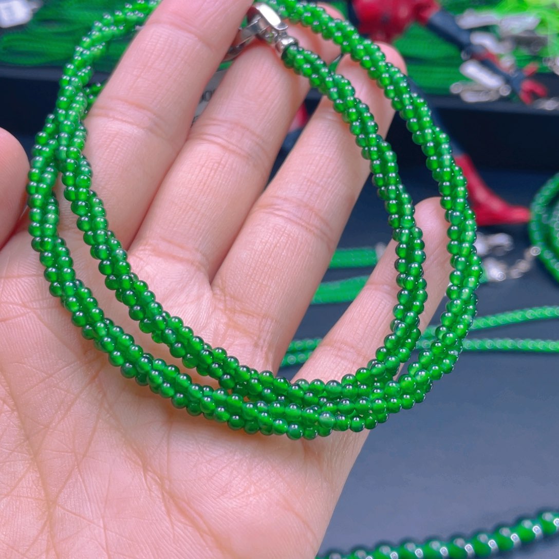 翡翠项链未镶嵌，1