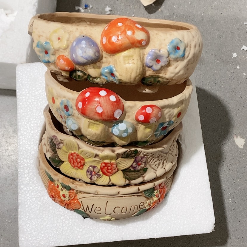 【闪购商品】陶瓷陶瓷花盆，多肉花盆