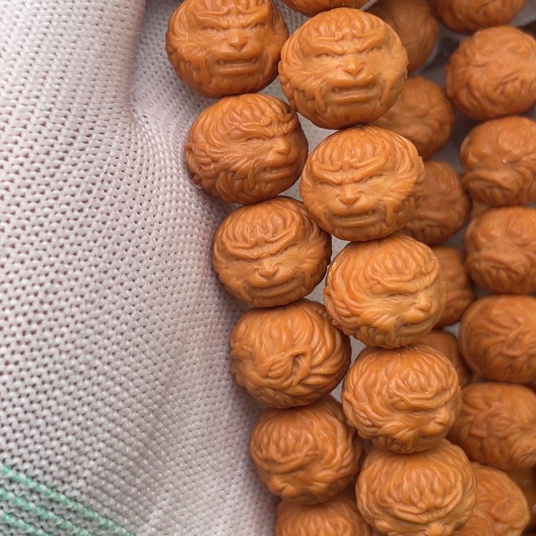 国***立猴头核桃吊坠大圣