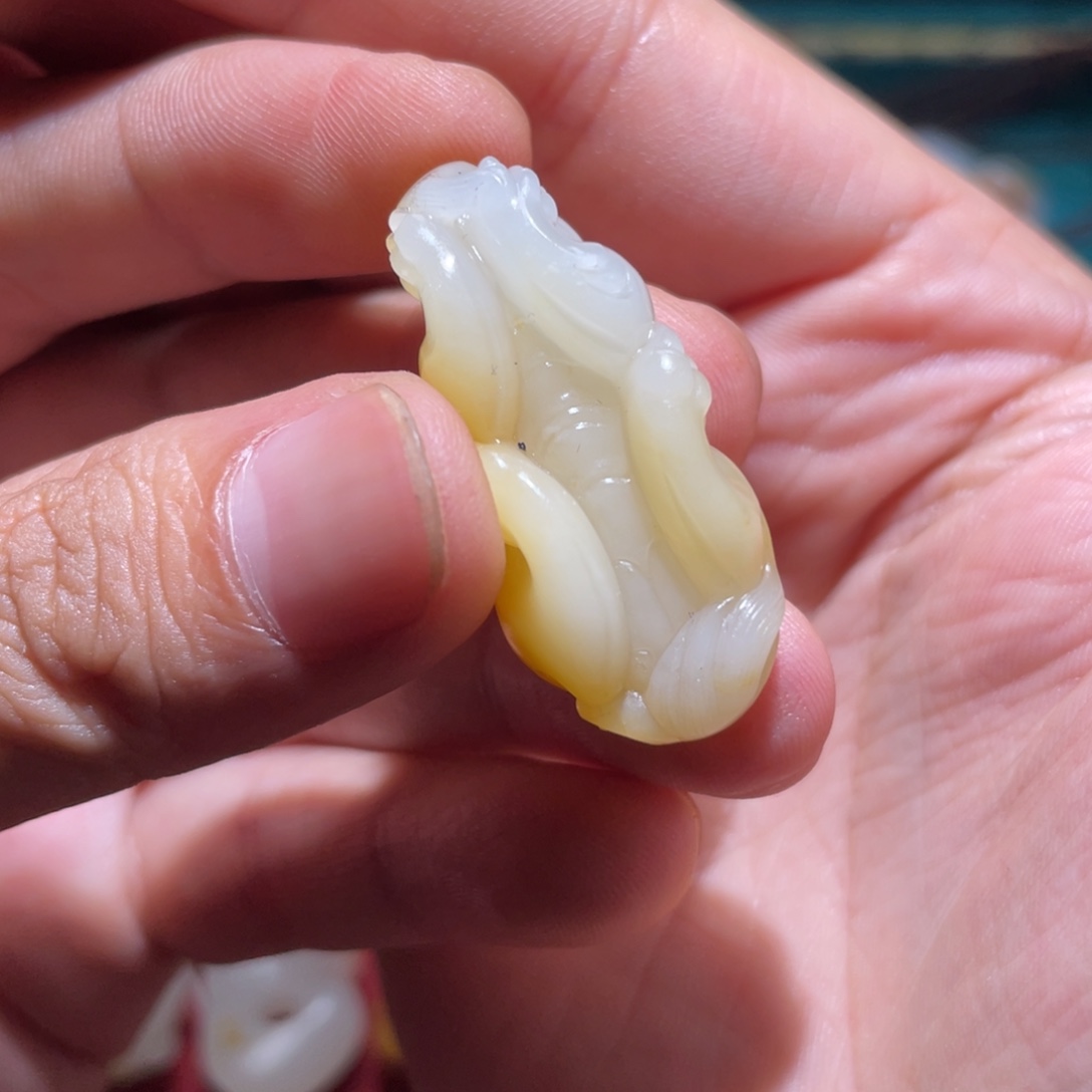 A***r和田玉未镶嵌车挂