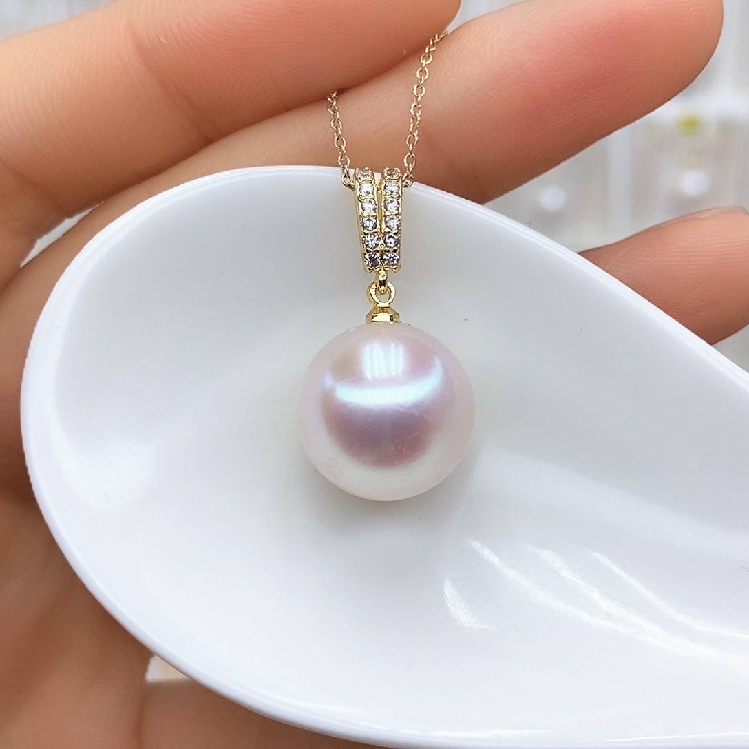 淡水珍珠合金颈饰