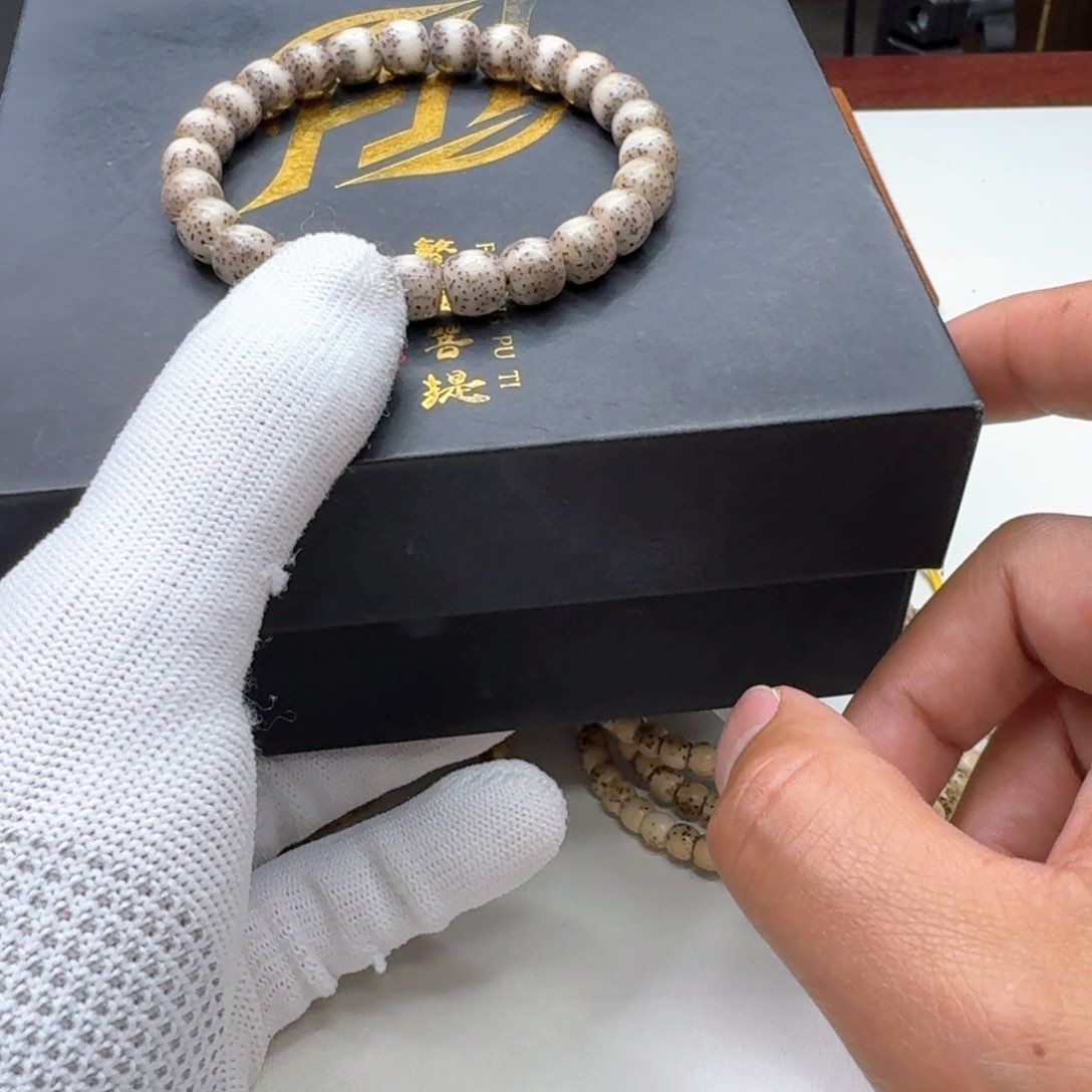 星月菩提手串17梵天糯冰大眼睛一线天9左右桶单圈