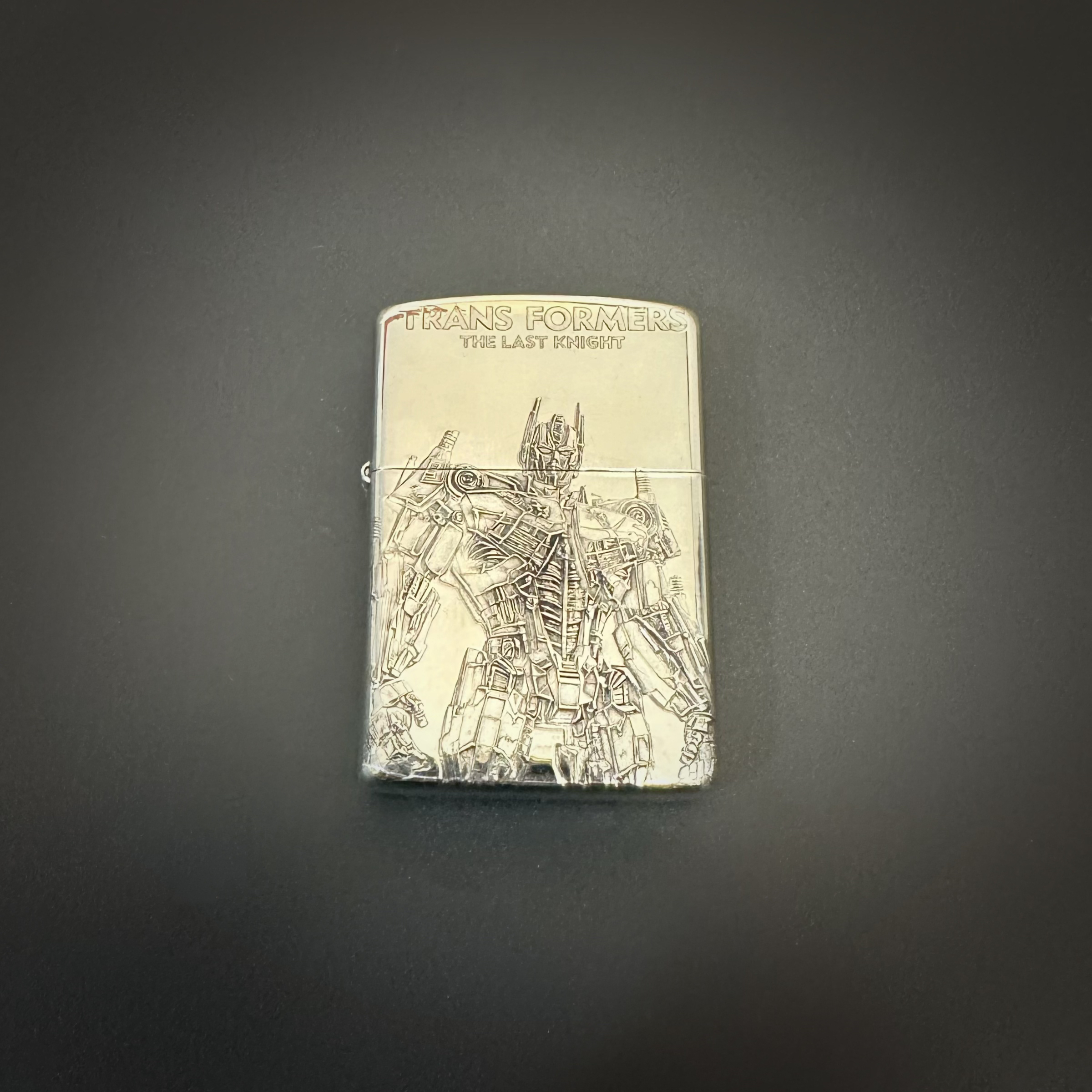 ZORRO烈焰打火机工作室出品，变形金刚擎天柱浮雕创意砂轮打火机