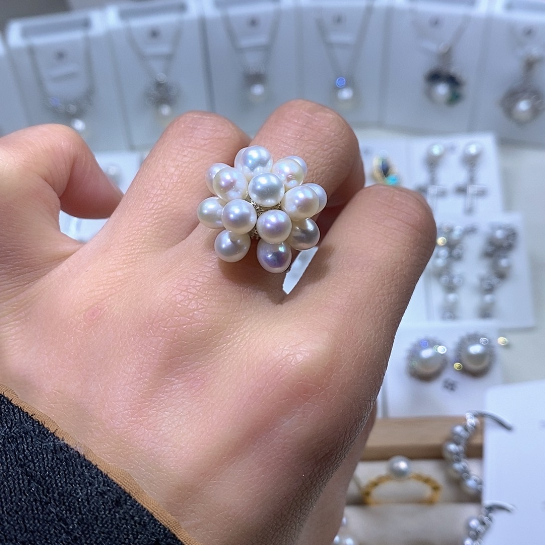 耳饰淡水珍珠未镶嵌