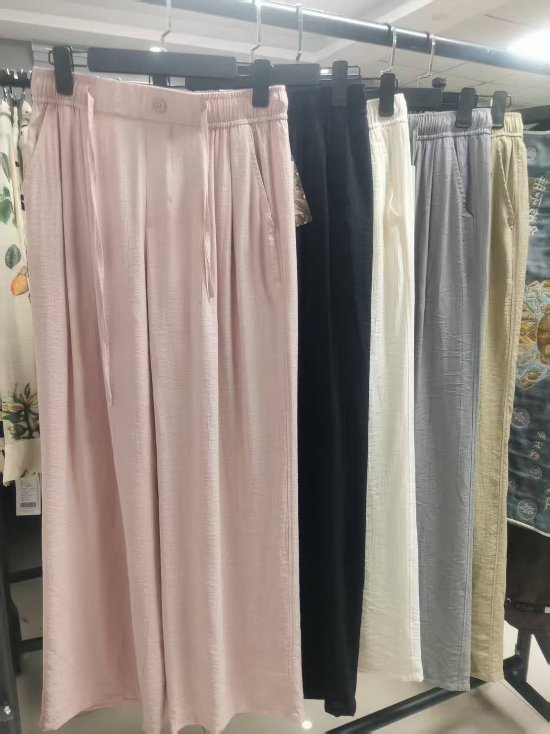 【预售3329号 灰绿色裤子】--姐妹服饰2店