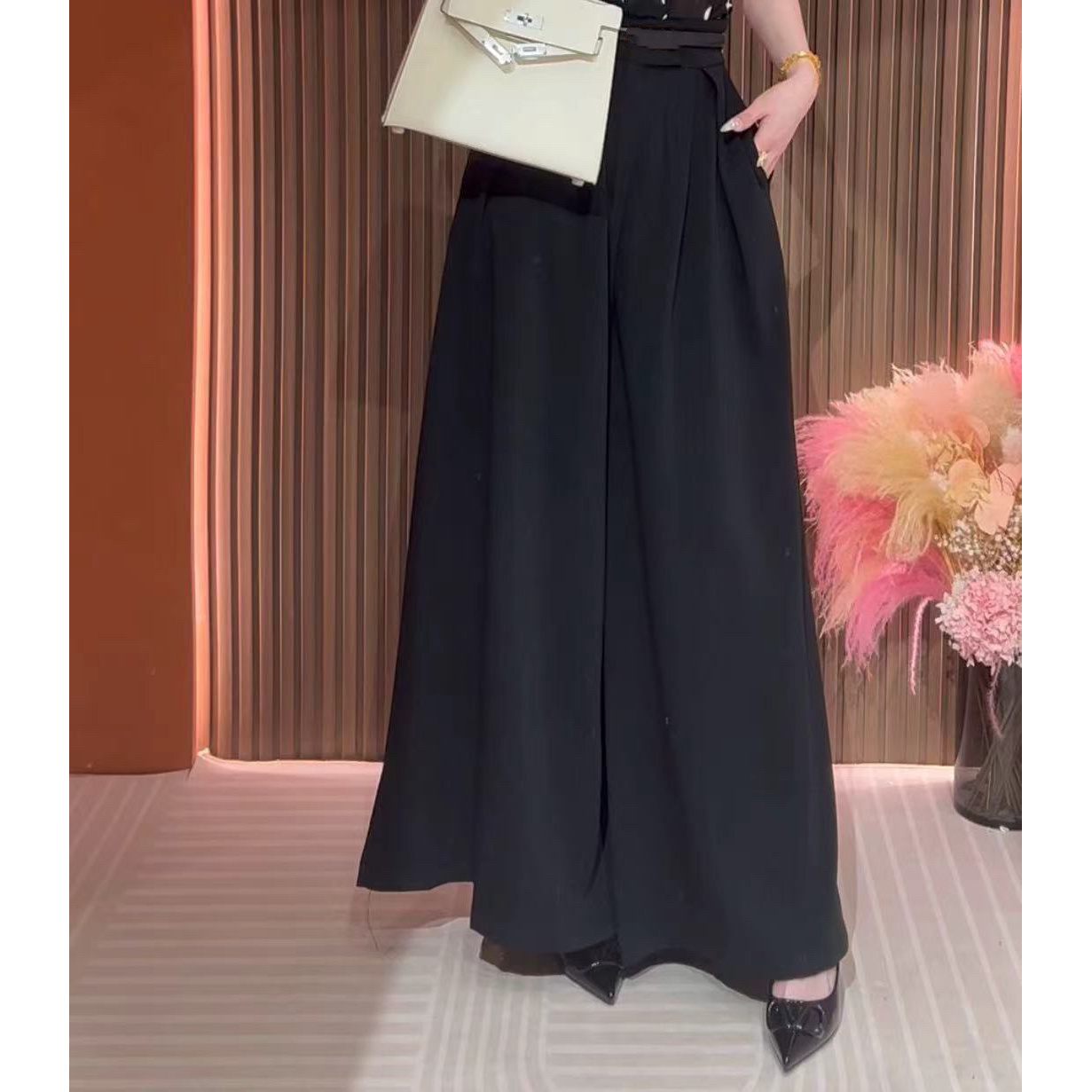 新品韩版百搭西裤 19110