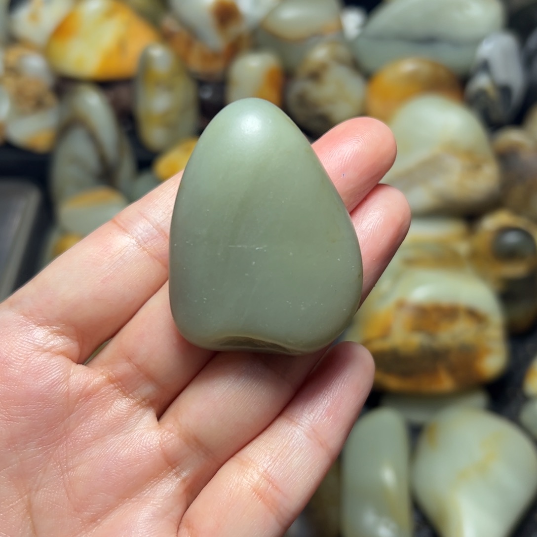 和田玉（青玉）B18未镶嵌