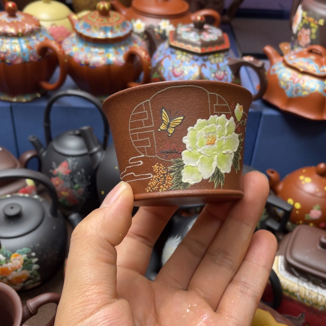 茶杯紫砂紫砂主人杯