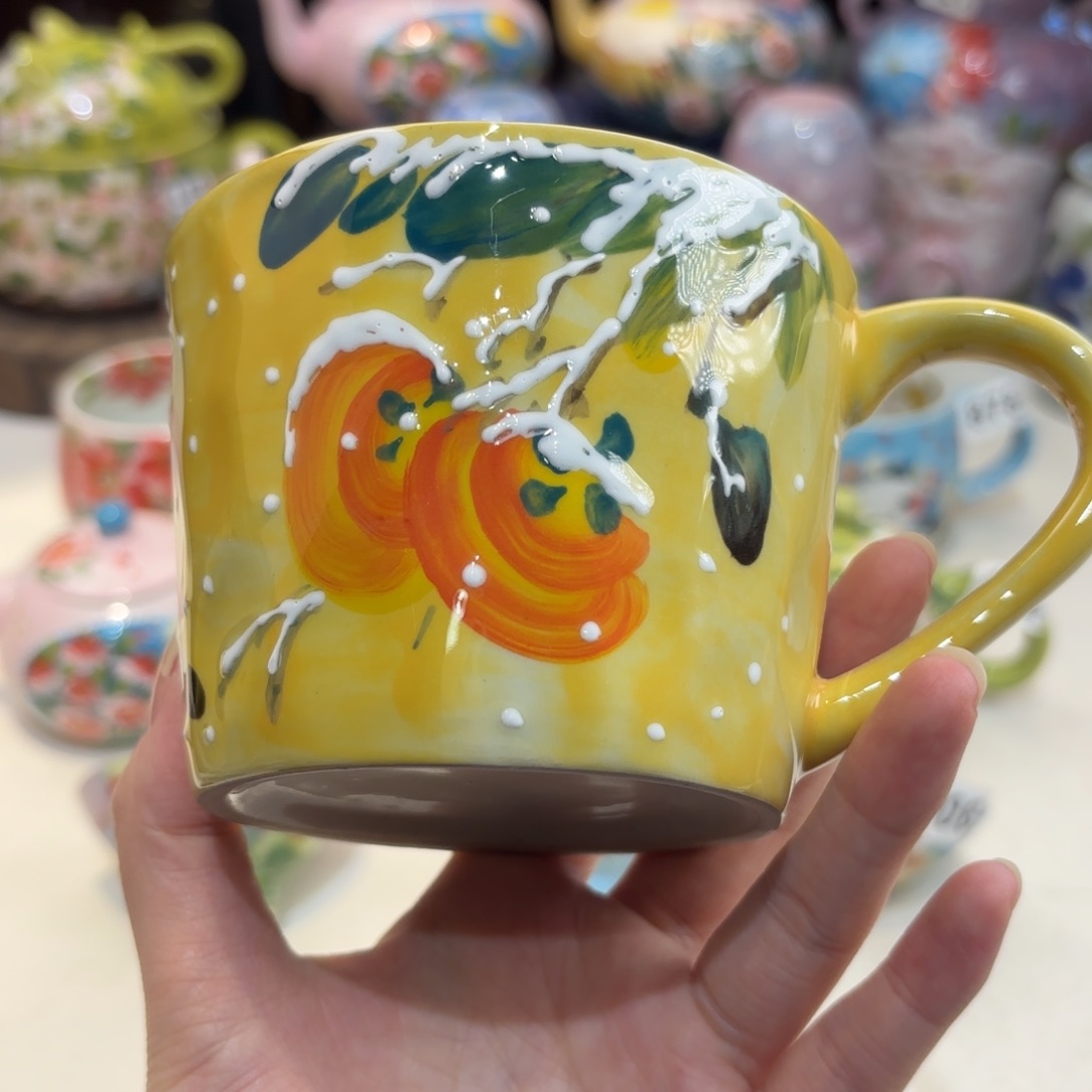 景德镇手绘高温釉下彩陶瓷茶具