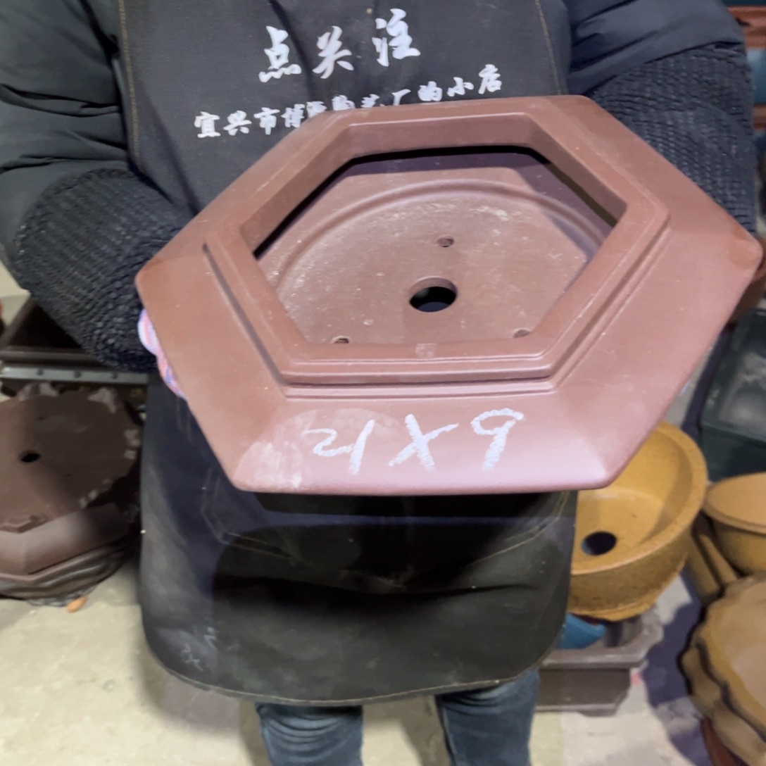 紫砂花盆盆景艺术