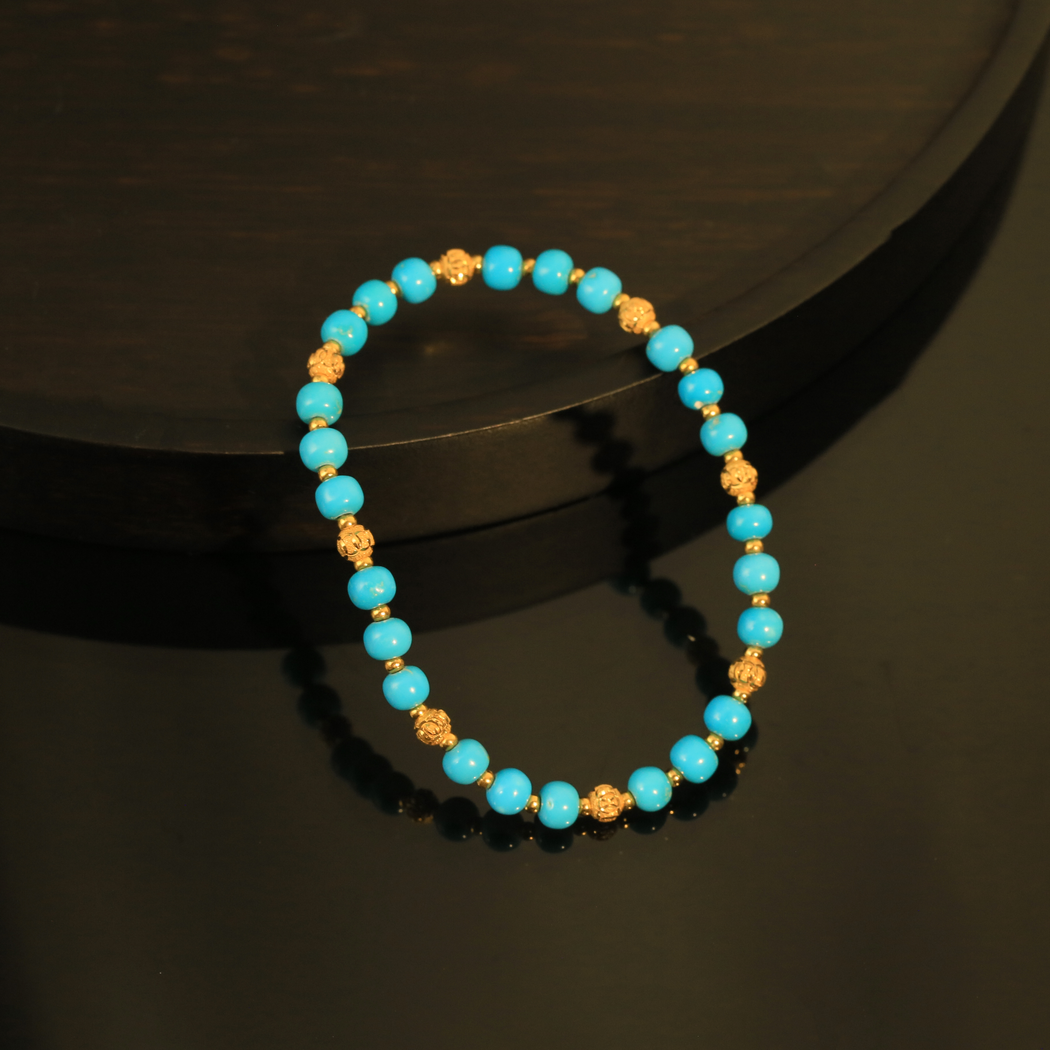 【闫闫专属】安曼博S925美松老型珠爆爆隔珠手串  BJH0189B