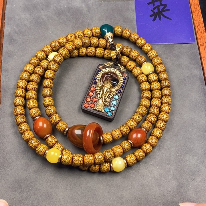 星月菩提吊坠主***军星月