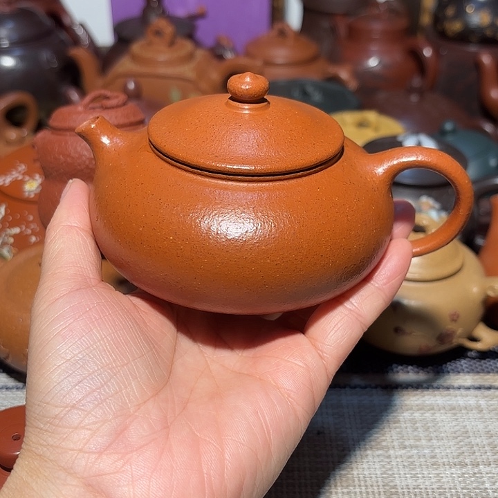茶壶紫砂原矿宜兴紫砂190cc