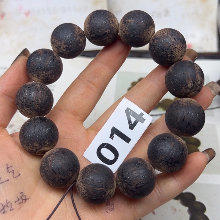 降真香手串/手链降真香20绿油东芝结晶超一档藤心14