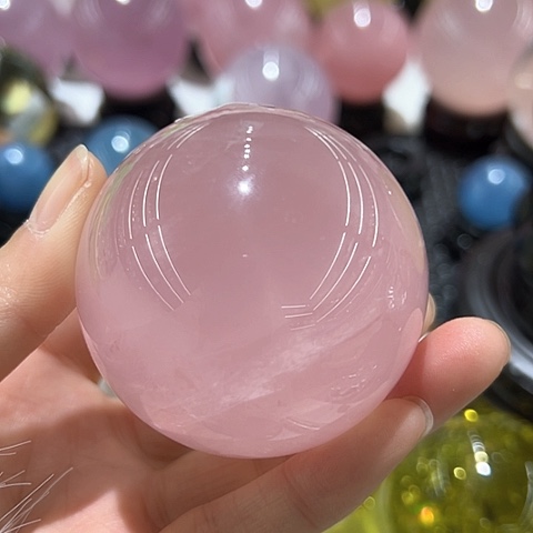 水晶水晶球摆件未镶嵌