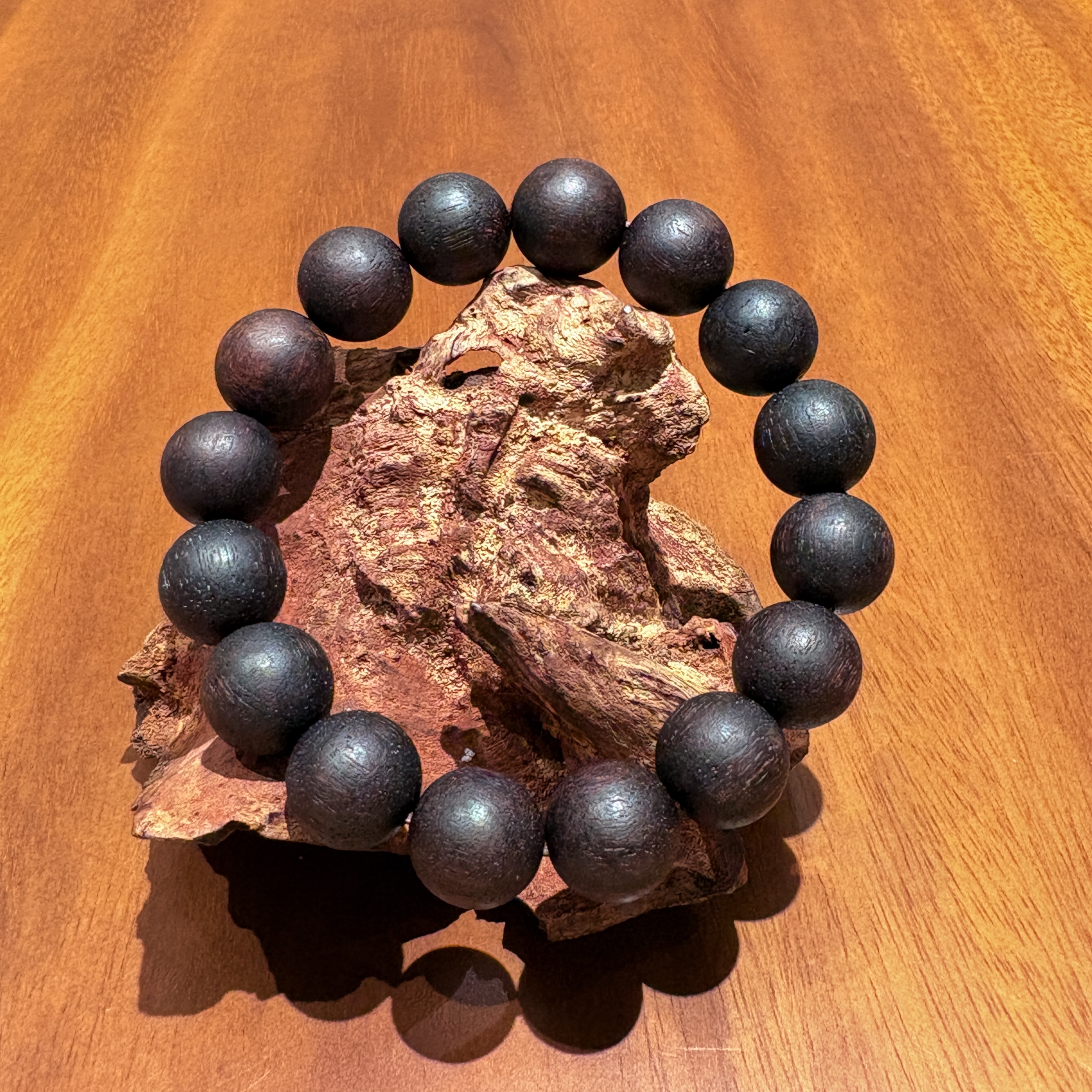 （跨年庆典）降真香14mm圆珠单圈手串香韵浓郁好闻  