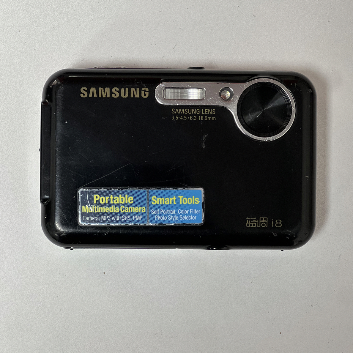 8新 Samsung/三星 蓝调i8 数码相机 ccd 冷白皮出片效果 